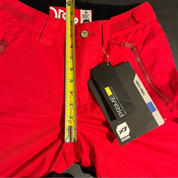 ORAGE King Keyser Alva Red Insulated Prime 10 Snowboard Snow Ski Pants Sz M - Picture 11 of 12